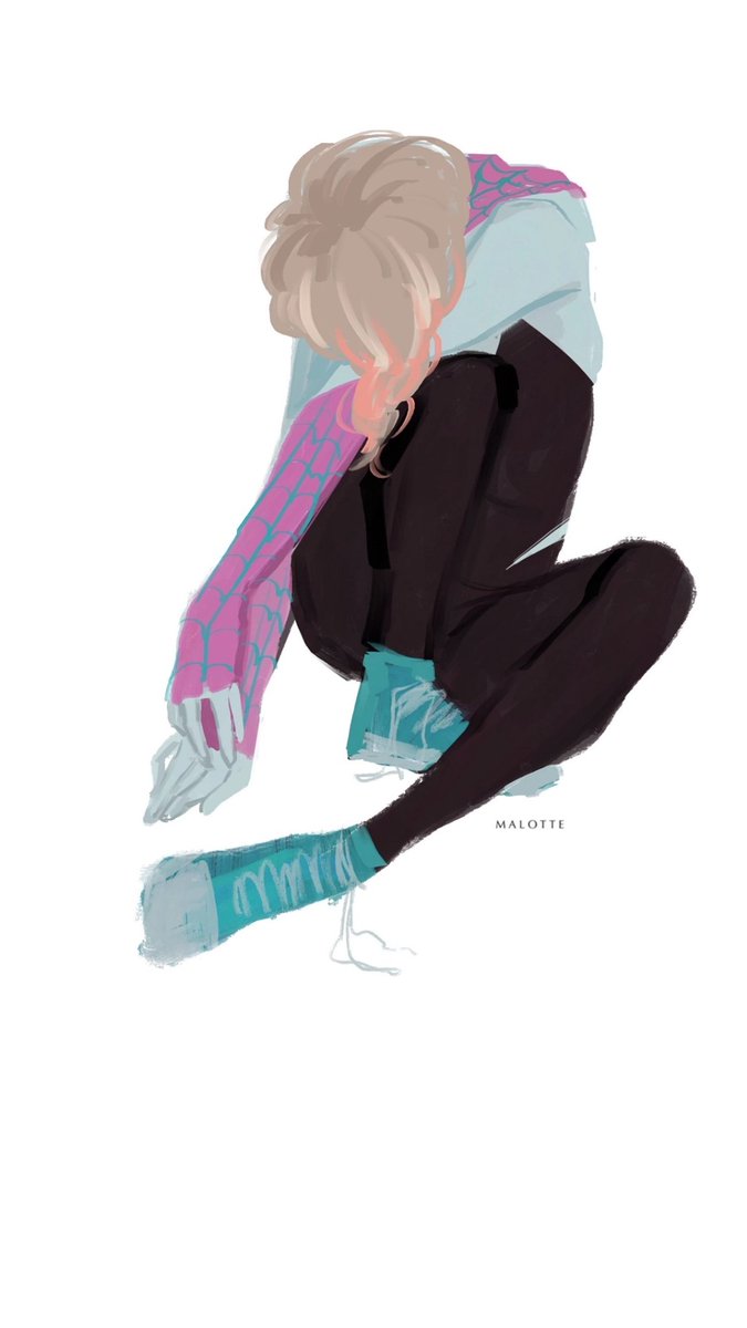 Malotte00's tweet photo. #AcrossTheSpiderVerse #GwenStacy #SpiderGwen https://t.co/otrULkt9iI