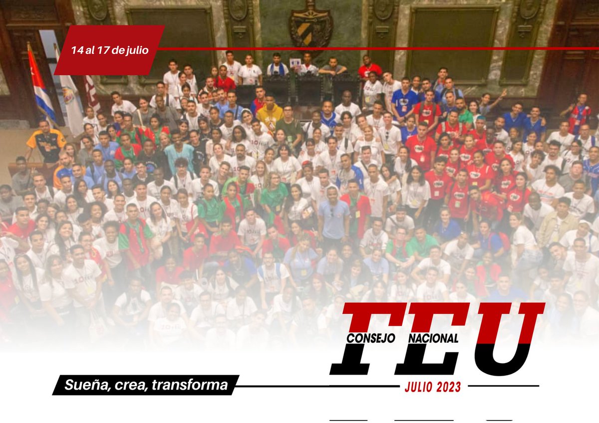 #FEUdeCubaInforma ✊🏽🇨🇺//

🚨 Convoca la Federación Estudiantil Universitaria a desarrollar su #ConsejoNacional2023

👇🏽🧵