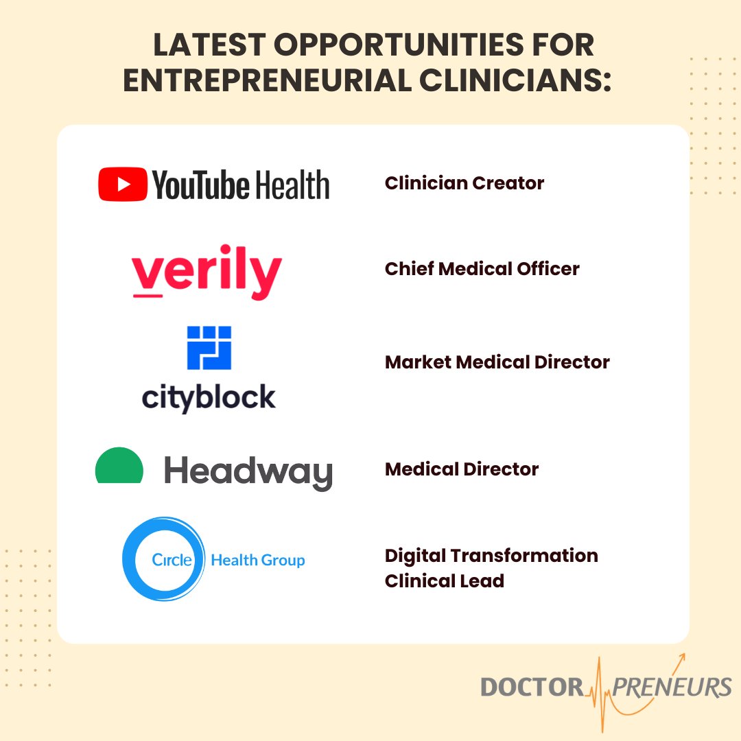 Doctorpreneurs tweet media