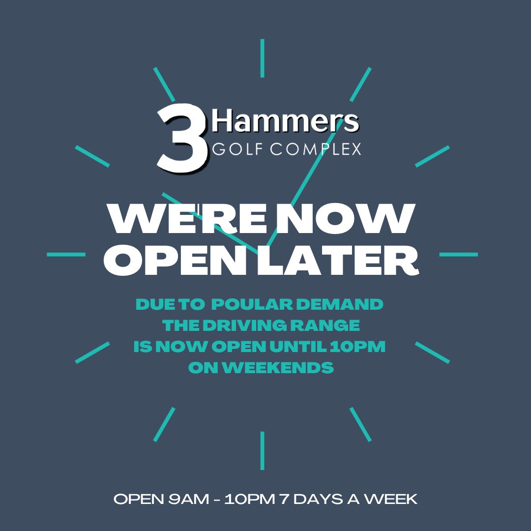 3 Hammers Golf ⛳️ tweet media