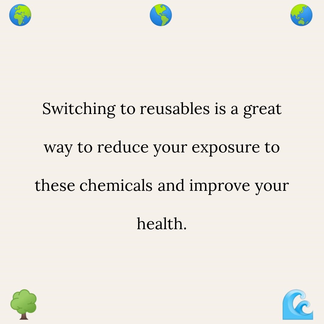 RebottleShop's tweet image. Part 2
Disposable products are often made with harmful chemicals that can leach into our food and water.
Switching to reusables is a great way to reduce your exposure to these chemicals and improve your health.

#HealthyChoices
#ChemicalFreeLiving
#EcoHealth