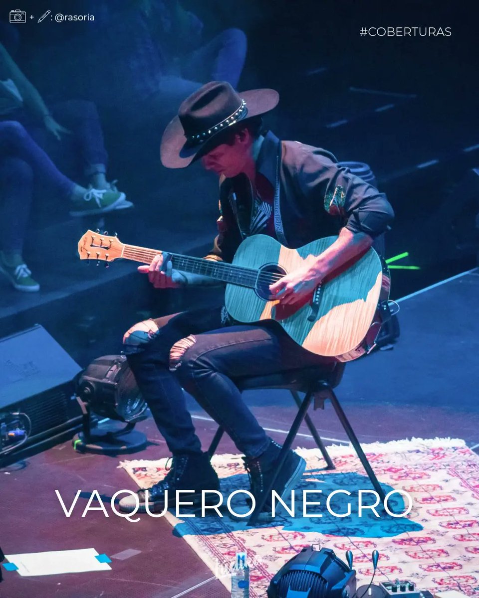 #Coberturas 
<a href="/vaquero_negro/">Vaquero Negro</a> presentó sus mayores éxitos en un escenario de lujo con invitados de primera
Te contamos de su presentación #unplugged en <a href="/ConjSantander/">Conjunto Santander</a> aquí: shorturl.at/ENQZ2

📷 Raúl Soria
