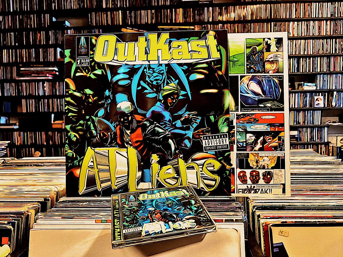HHC_hiphop's tweet photo. Outkast - ATLiens
https://t.co/Oar4STHyLI New blog episode!! @Outkast @BigBoi @OutKastDre #outkast #atliens @hiphopgods #hiphopcollector #hiphopcollection #hiphop50 #hiphophistory https://t.co/PTmQUwxwul
