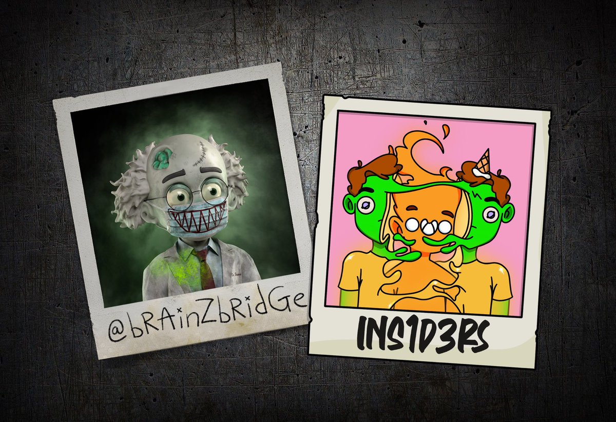 🎁 OPENSEA SPOTLIGHT NFT GIVEAWAY 🎁

To celebrate both projects being in the OS spotlight, we're teaming up to give away the following prizes:

🏆1x bRAinZbRidGe NFT
🏆1x iNS1D3RS NFT

To Enter:
- Follow @bRAinZbRidGe and <a href="/INS1D3RS/">Never stop hustlin'</a>
- RT, Like &amp; Tag frens

⏳48 Hours