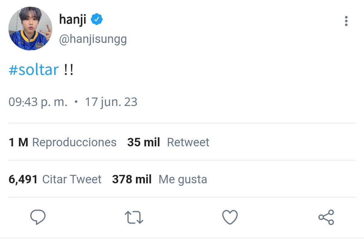 minitastay's tweet photo. AU MINSUNG ;; elegime

l3e kn0w es el mejor jugador de river plate, pero lo comparan todo el tiempo con nuevo goleador de boca juniors, H4n Jsng, logrando que ambos se vuelvan rivales https://t.co/RHYJFtTJuC