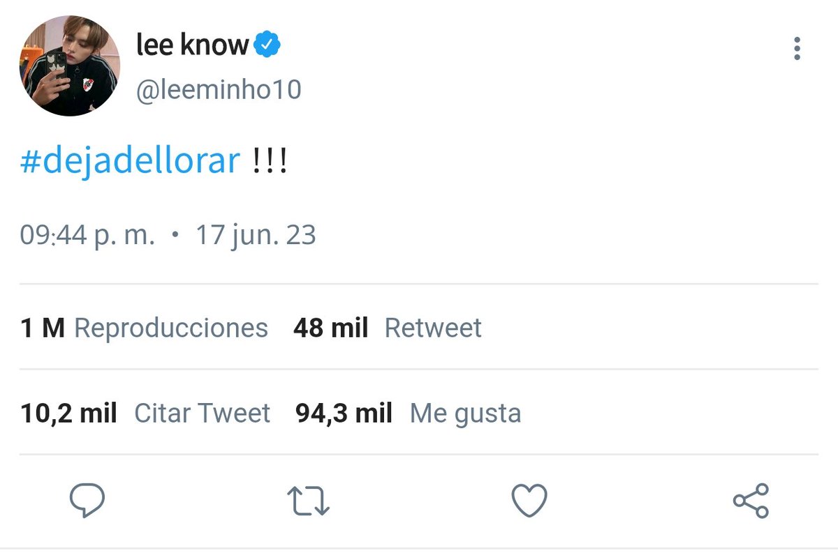 minitastay's tweet photo. AU MINSUNG ;; elegime

l3e kn0w es el mejor jugador de river plate, pero lo comparan todo el tiempo con nuevo goleador de boca juniors, H4n Jsng, logrando que ambos se vuelvan rivales https://t.co/RHYJFtTJuC