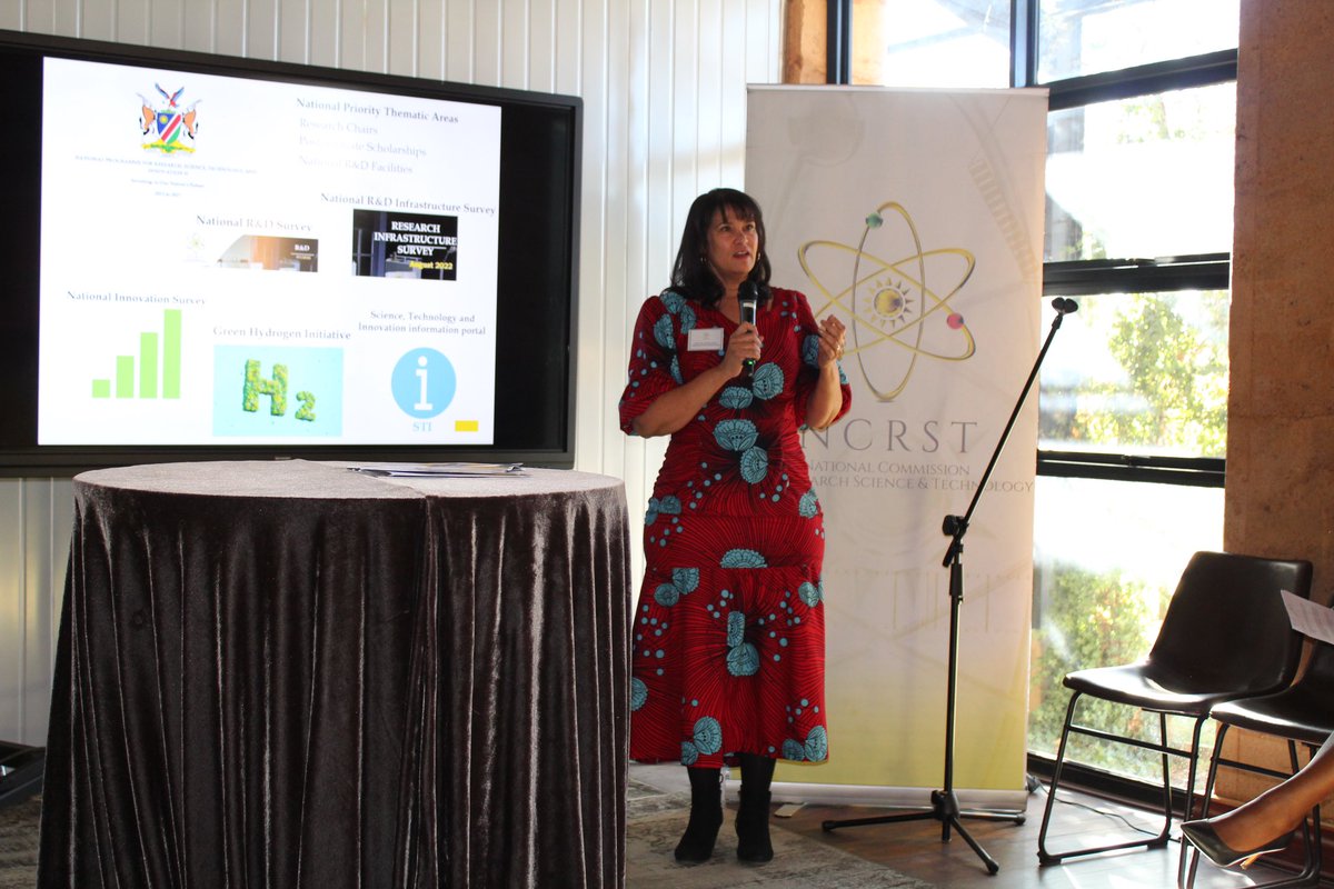NCRST_Namibia's tweet image. On Friday, diplomats, Namibian entities, banks, and NCRST reps convened at Droombos to enhance relations and exhibit NCRST's work at a Meet 'n Greet. Informative presentations, discussions, and networking made it a remarkable event! 🤝🌐🎉 #NCRST #Diplomacy #MeetNGreet