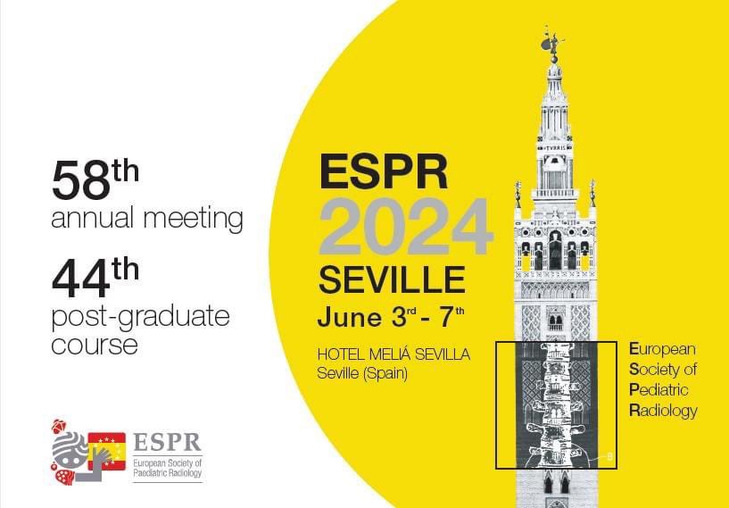 It is less than a year to the next ESPR! Please go to espr2024.org to find all the current news about the next conference! @espr_junior @PedRadJournal