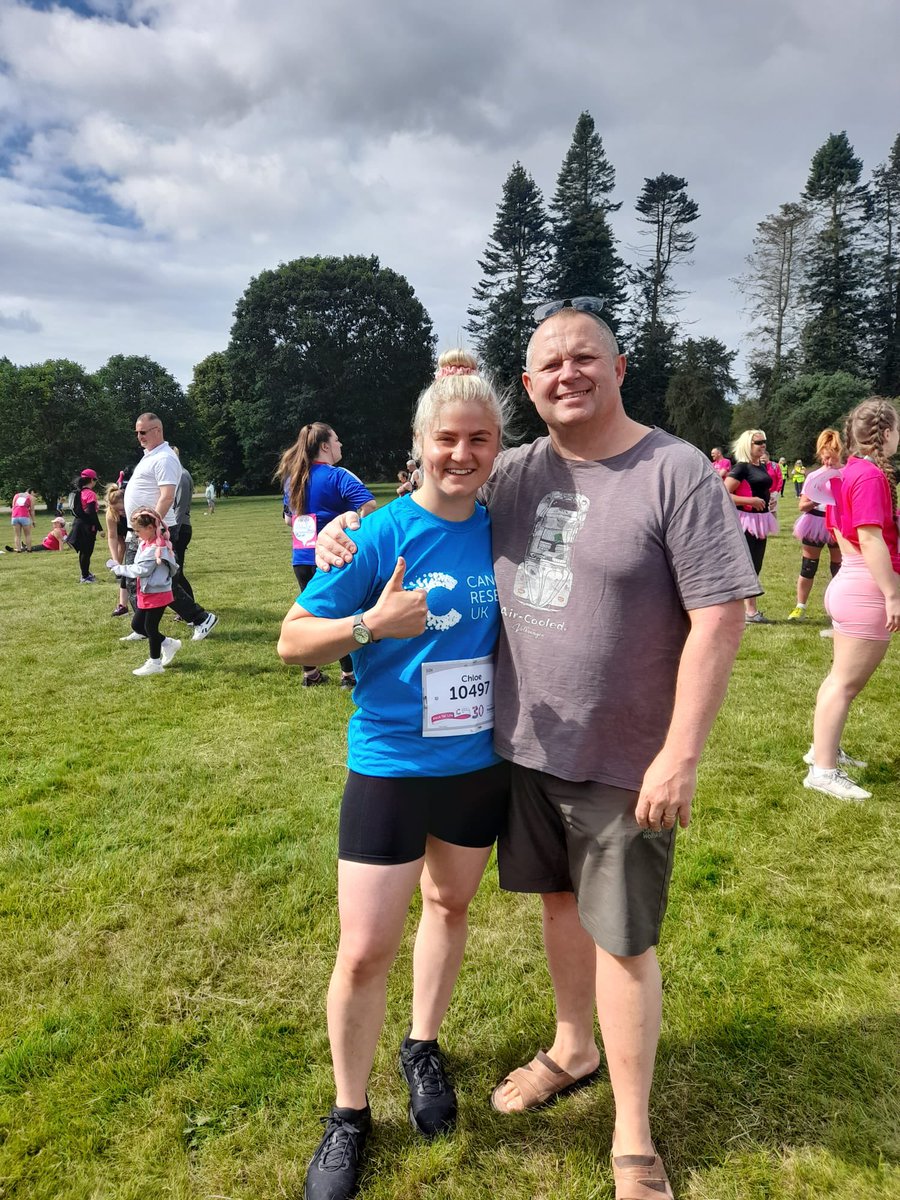 itschloeadcock's tweet photo. 💗RACE FOR LIFE 💗 In memory of my GRANDAD❤️

Thank you to everyone who supported and donated to such an amazing cause. 
 … smashed it in 45 minutes fastest female and 3rd overall🤩

Still time to donate https://t.co/QtmavXouIi

#raceforlife2023 #raceforlife #BeatCancerTogether https://t.co/yT4WAyXIo4