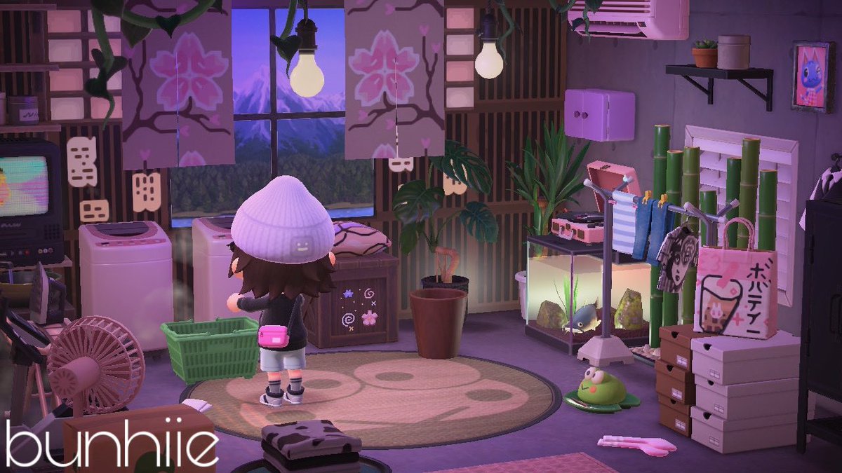 laundry day ☁️ #acnh #AnimalCrossing