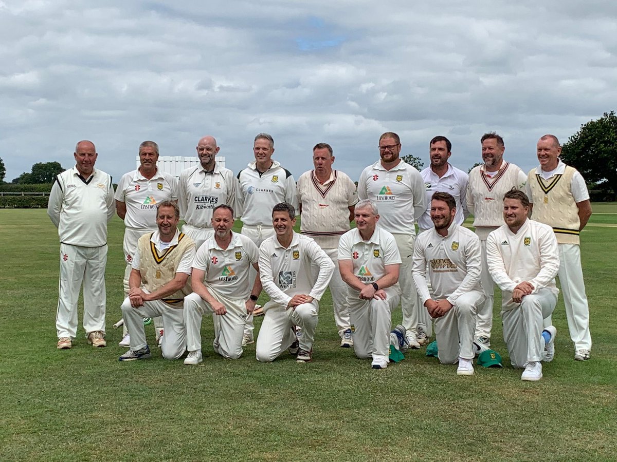 Fantastic day at @BitteswellCC playing in the Pete Smith Memorial game. Great club who put on on a great day for everyone involved