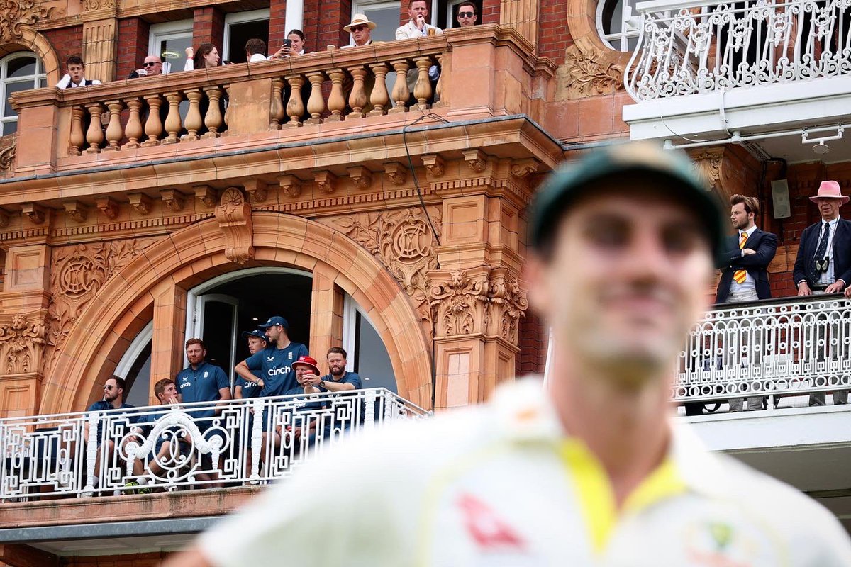 Post Match. Ashes Lord’s Test. 
<a href="/GettySport/">Getty Images Sport</a> <a href="/GettyImages/">Getty Images</a> <a href="/patcummins30/">Pat Cummins</a> <a href="/benstokes38/">Ben Stokes</a> #ashes #cricket