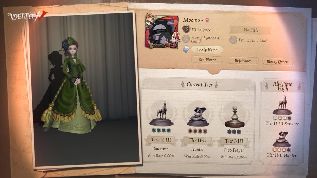 potatoesthic's tweet photo. I'm playing Identity V. Fancy a game? https://t.co/gIEHpVrNWa