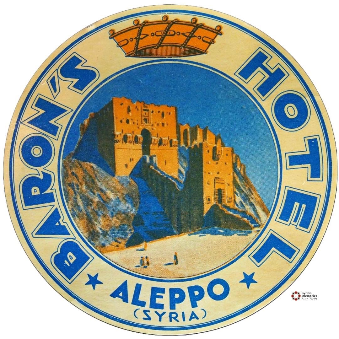 syrianmemories's tweet photo. Welcome to the Hotel Baron, #Aleppo. Built between 1911-13, it is the oldest hotel that currently operates w a guest list featuring icons such as: Agatha Christie, de Gaulle, Rockefeller, Atatürk, Roosevelt &amp; Nasser to name a few. 

#syria #syrianmemories #halab https://t.co/SFCXoVAgep