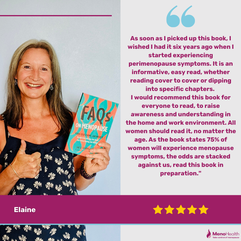 MenoHealthUK's tweet photo. Thank you for your amazing feedback on FAQs on   Menopause! Your support and encouragement means the world to us. Get your copy of the book now at https://t.co/kVDzApt4km
#FAQsonMenopause #Empowerment #KnowledgeIsPower #WomensHealth https://t.co/uvuwCjjjRy