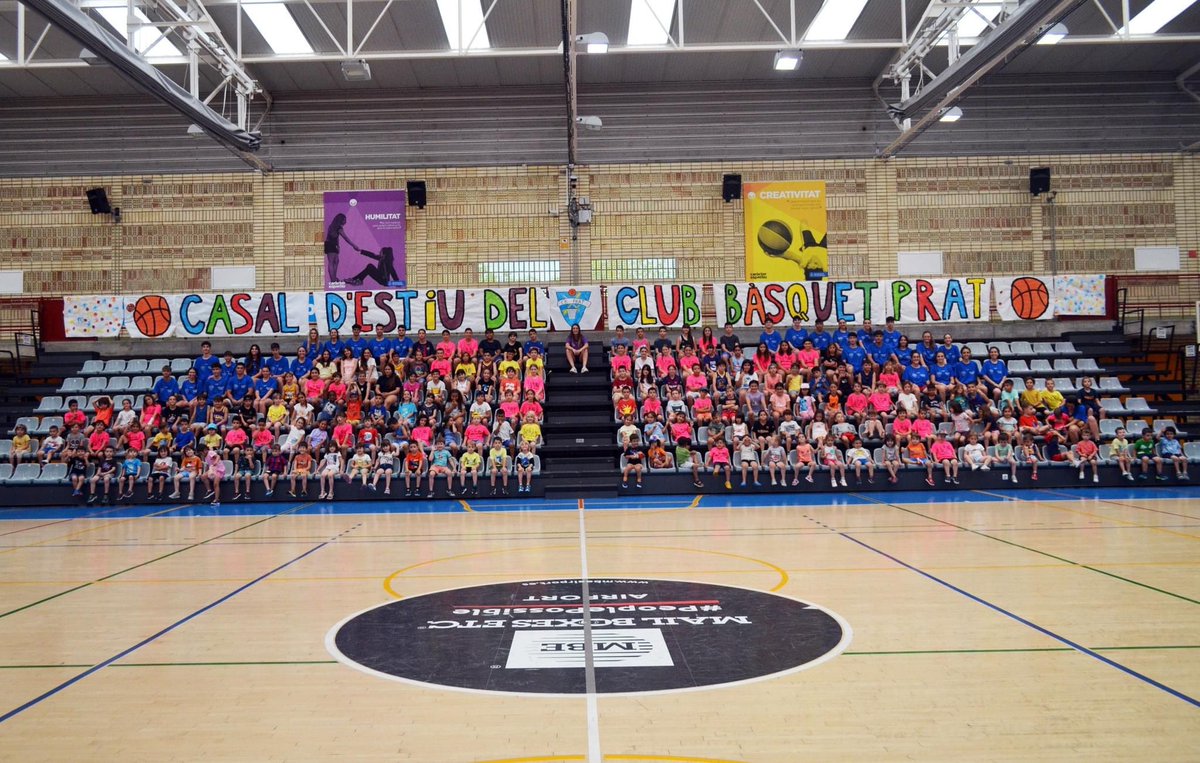 CBPrat's tweet photo. [#CampusEstiu2023 🌞]

Èxit total un any més al Casal d'estiu del @CBPrat, aquí tenim un resum del hem gaudit la primera setmana...

https://t.co/wXryiwnZ29

Demà tornem a la càrrega amb la segona setmana! https://t.co/zzn5NV5tC8