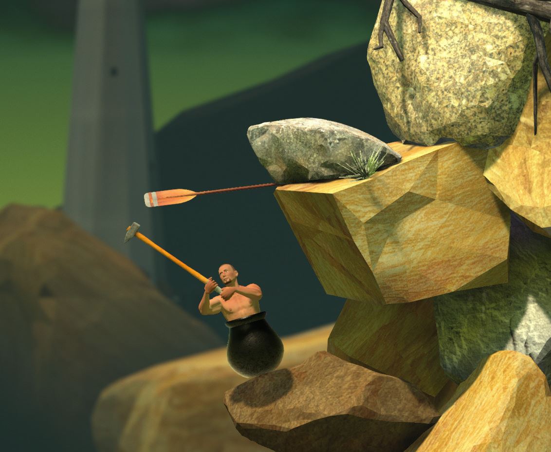 Getting Over It with Bennett Foddy on Steam