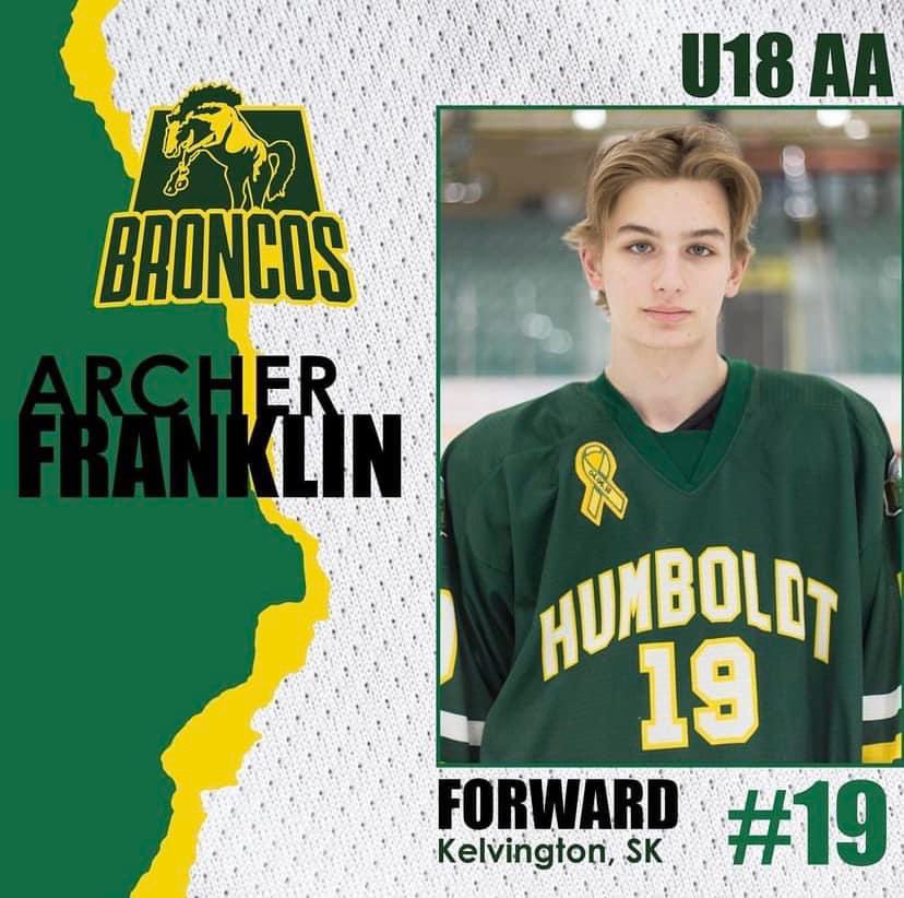 Broncos Community, Let’s Help!

Archer Franklin, a member of the 2022-23 U18 AA Humboldt Broncos, has been diagnosed with Aplastic Anemia, a rare bone marrow disease.  He requires a bone marrow transplant.

Please consider signing up-get a simple cheek swab to see if your a match