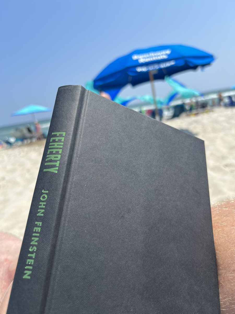 Highly recommend @FeinsteinTweets <a href="/Fehertwit/">David Feherty</a> 

Can’t put it down!