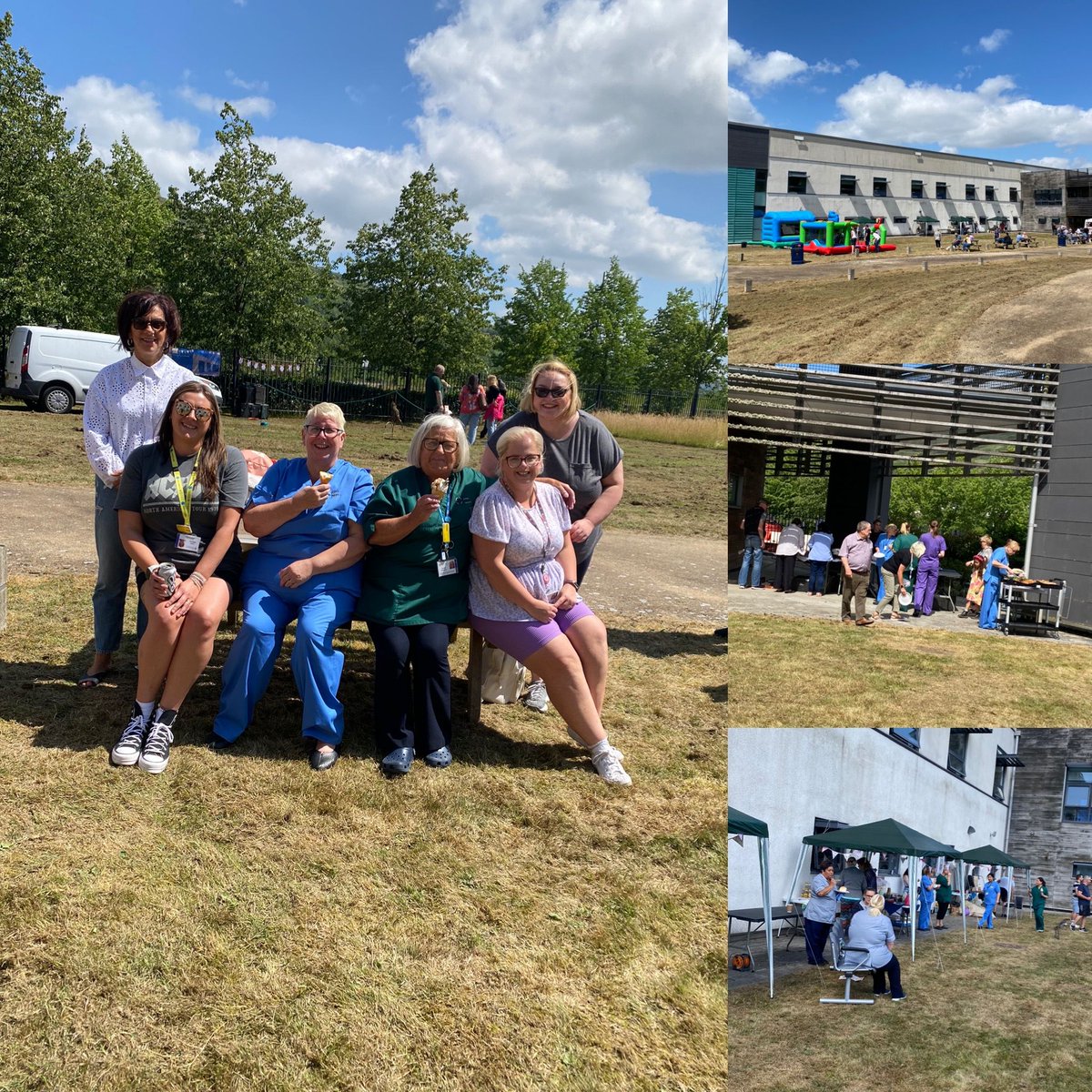 matronmorgs1's tweet photo. Ysbyty Aneurin Bevan started the 75th NHS celebrations yesterday with a fun day for staff and their families. Thank you to an amazing team for everything you do ❤️ @Kellydownes4 @LindaAl28284726 @EstiePhillpott @lorriewales @jessiiburrows91 @lauraWi07652879 @ZoeCarter3030 https://t.co/eo2T0RMg7e