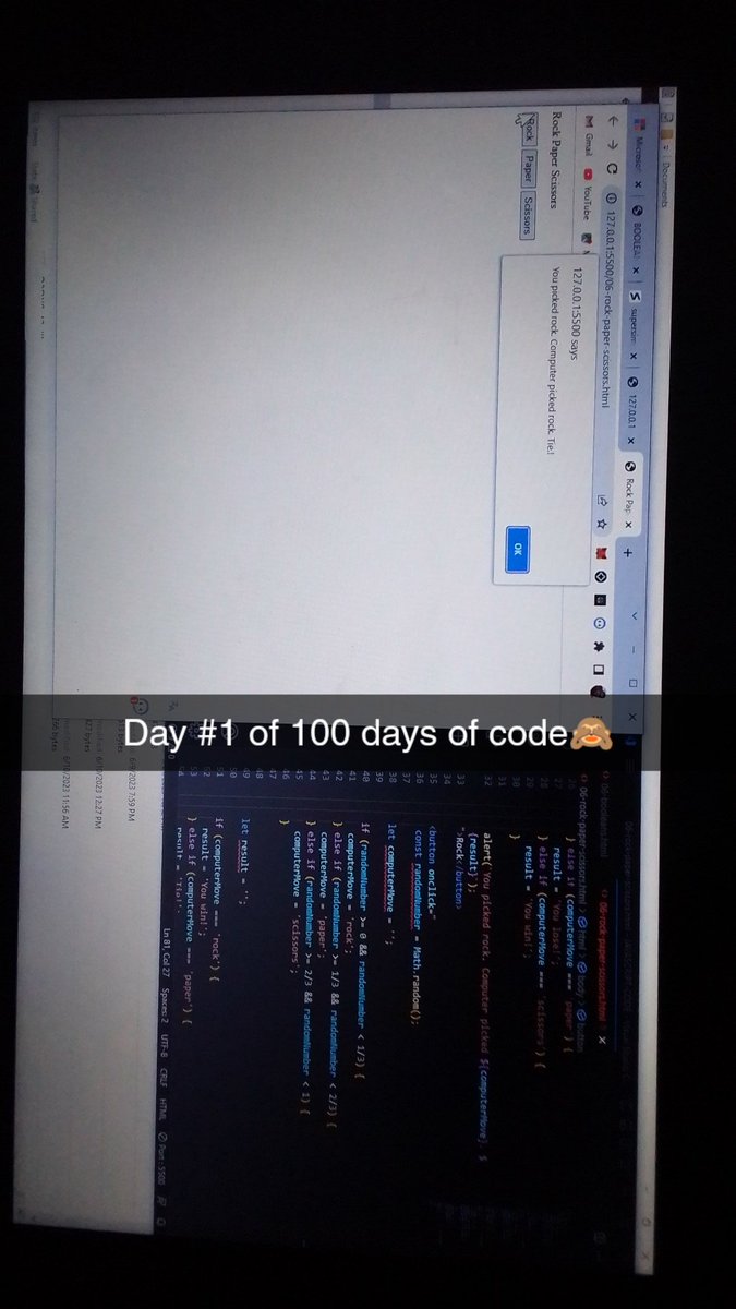 MayorOfDesignn's tweet image. It&apos;s day #1... LFG!!! 🚀🚀
#100DaysOfCode  #day1ofcode
#LFG