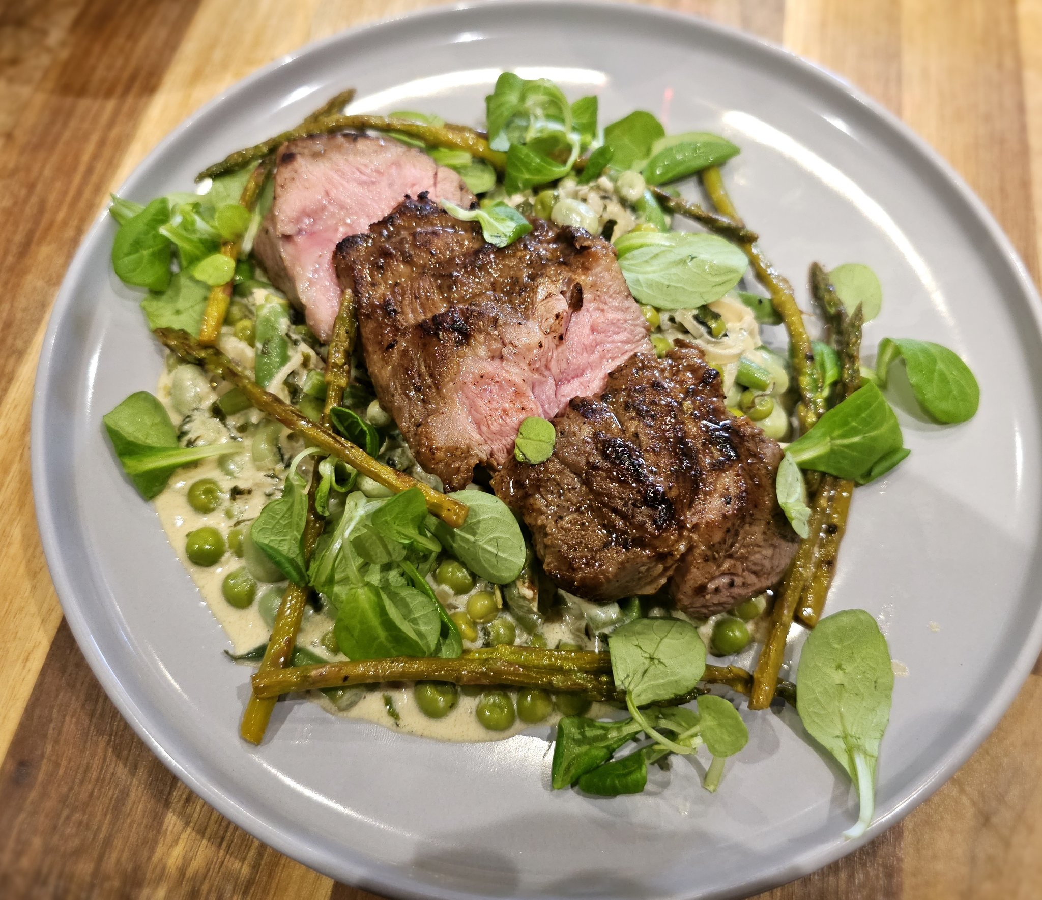 D Fens Reborn on Twitter "Pea, broad bean and green bean fricassée