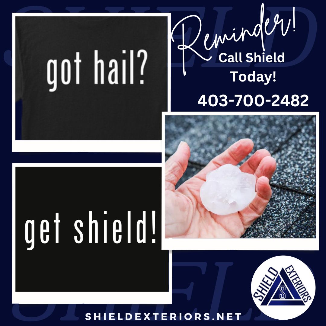 ExteriorsShield's tweet photo. Take the stress out of it and let the Shield Team handle it all for you!
Contact us today to schedule your FREE Inspection & Estimate & let us give you peace of mind.
#yyc #calgary #insuranceclaims #roofing #siding #generalcontractor #okotoks #crossfield #didsbury #gothail https://t.co/Bq3FpS0EKn