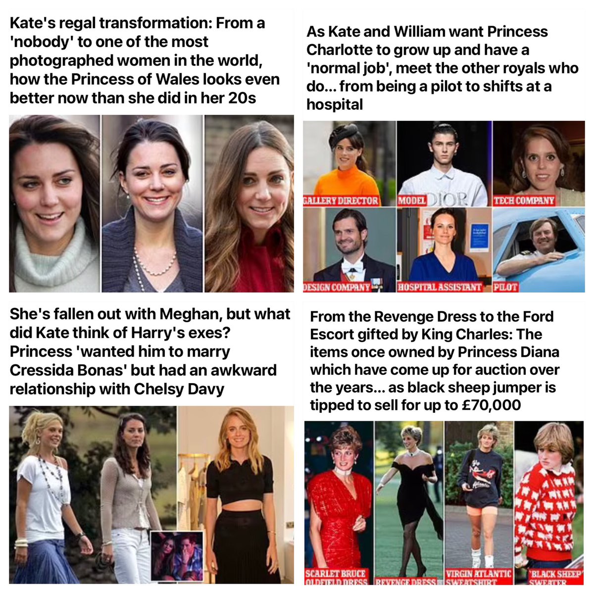 brigantia__'s tweet photo. Yet #TobynsDailyMail is pumping out countless trivial stories about other royals.
Just a few examples of recent 'royal' stories. Only a couple about K+Q.

#mediagames https://t.co/Vy06lQktXF