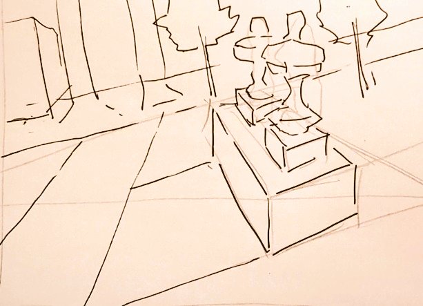 #1日1模写 Ⅲ　188/365
今日は人物と石塔てした✨
アスリートな人物を描くの
楽しかったな〜🥰💕🥳
#無煙マッチ https://t.co/ssvaumaV3x