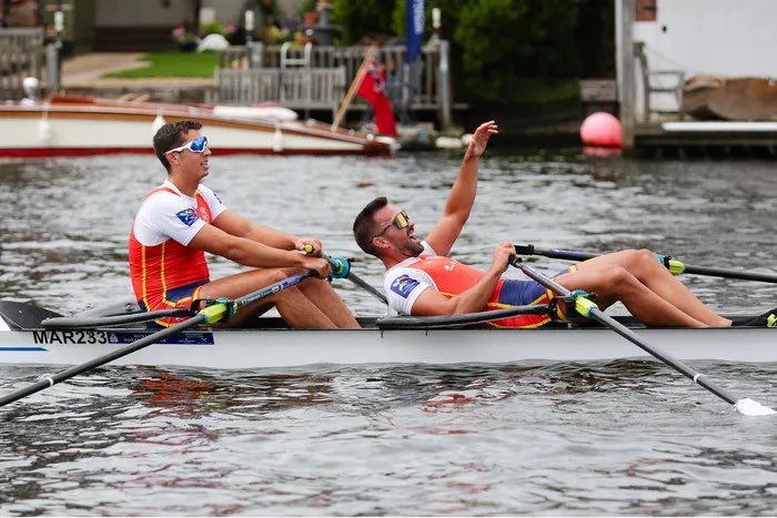 Congratulations to Aleix Garcia &amp;Rodrigo Conde for the first ever Spanish victory at Henley Royal Regatta <a href="/HenleyRegatta/">Henley Royal Regatta</a> Impressive show of strength and courage in the Doubles for the Spanish crew. 
¡Muchas felicidades a Aleix y Rodrigo!