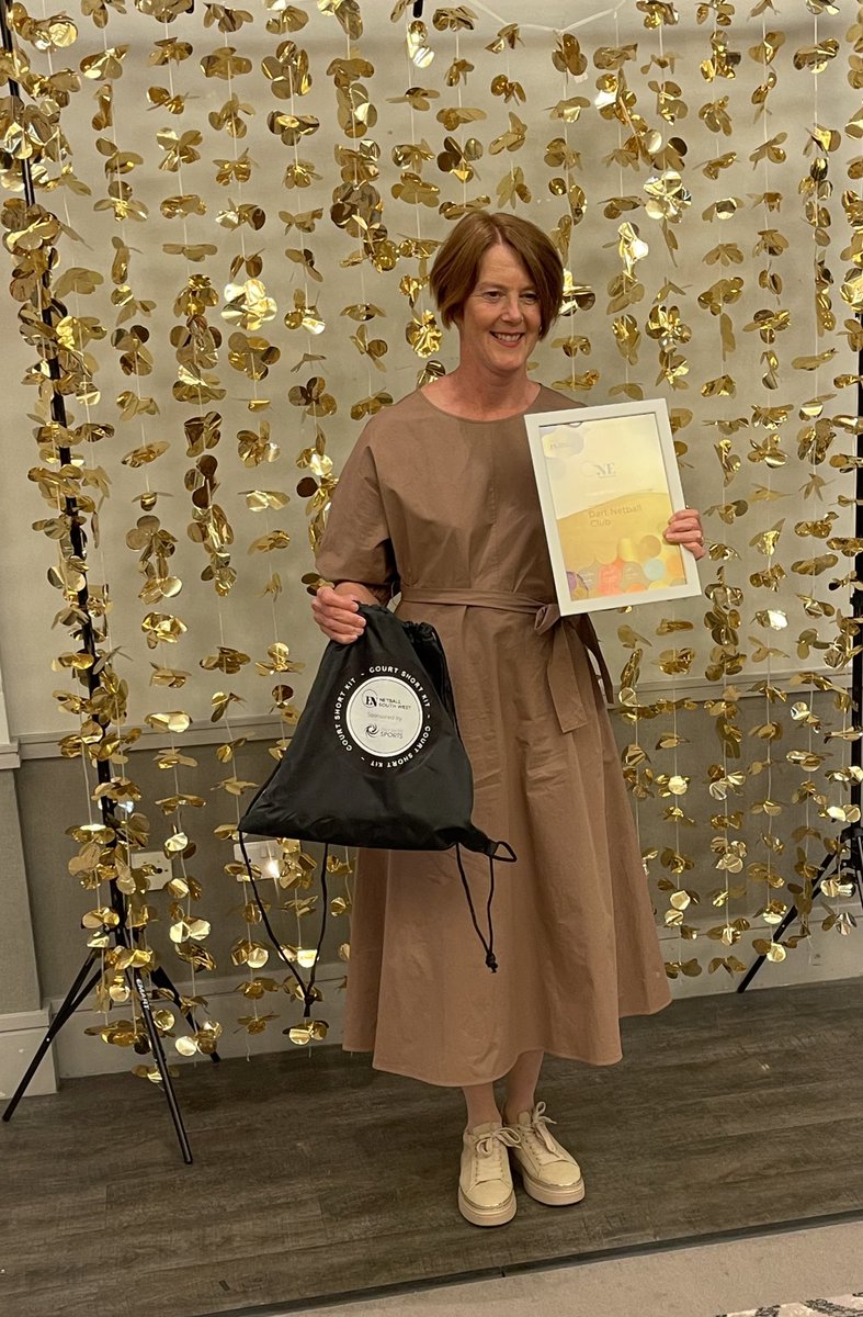 Congratulations to <a href="/dart_netball/">Dart Netball</a> for winning Club of the Year! Award collected by Bridget. <a href="/EastDevonNetbal/">East Devon Netball</a>  #swoneawards23
