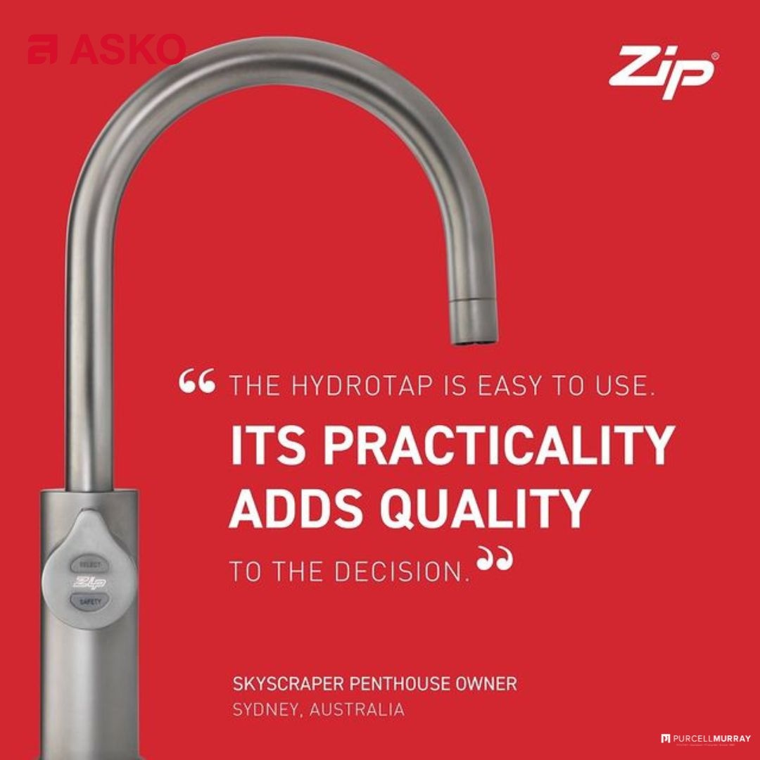 purcellmurray's tweet photo. The HydroTap by @ZipWaterNA is just as practical as it is beautiful. It can complement any kitchen while giving families instant filtered water any way they want it (boiling, chilled, or sparkling).💦 #ZipWater

Learn more: https://t.co/UrXtWBxY2w https://t.co/IhrFP9ivdw