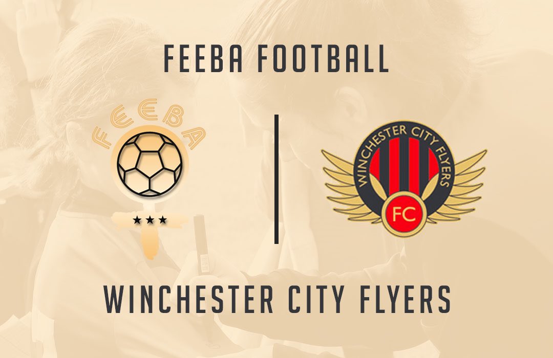 Feeba Football and <a href="/Winchcityflyers/">Winchester City Flyers</a> are overjoyed to officially announce our partnership.

After successful collaborations in the past including at Feeba’s holiday camps, we are excited to work more closely with our ambassadors and building a great future in the female game.