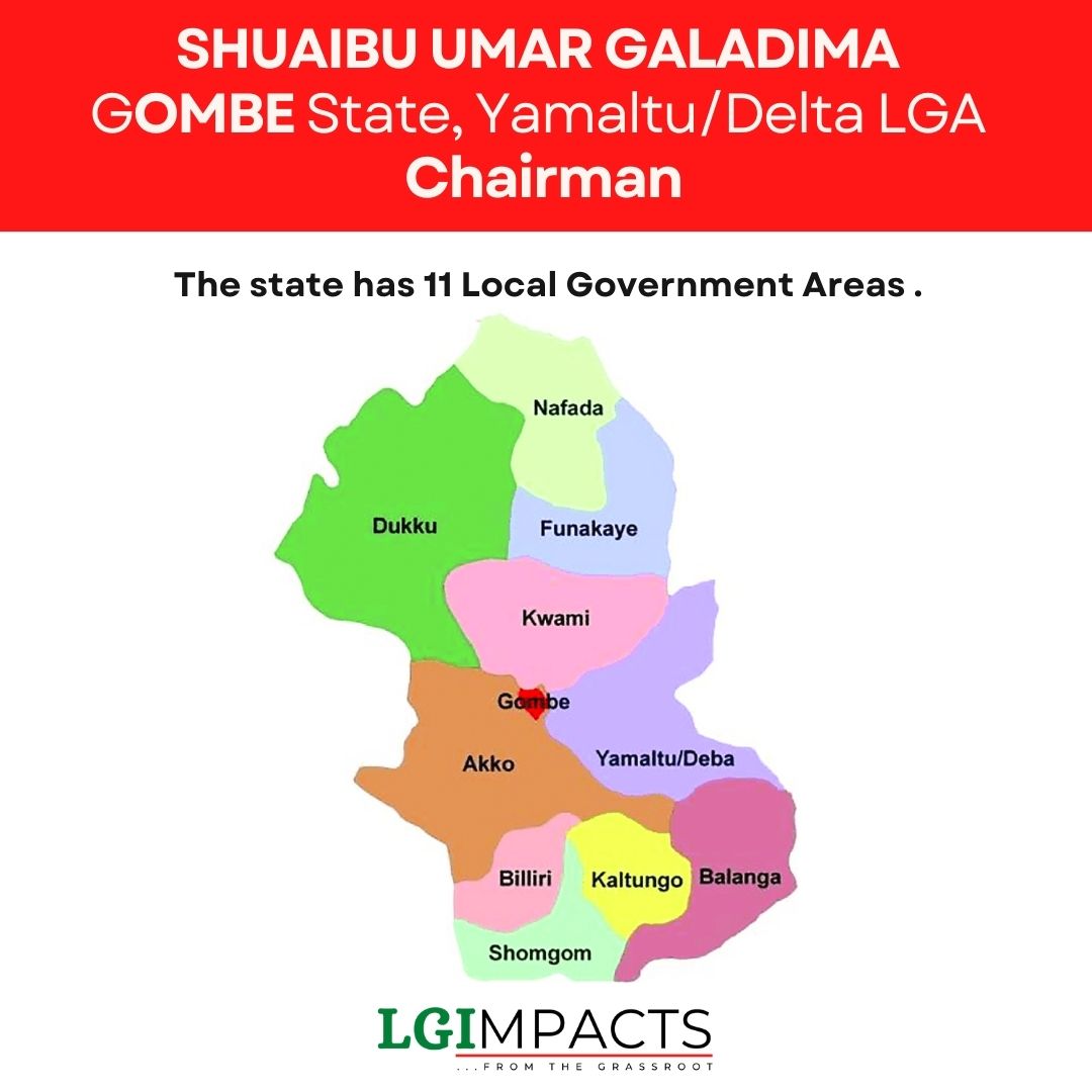 Lgimpacts's tweet photo. Gombe State consists of 11 LGA and around 114 elected councillors.

In this series, we shall be featuring the councillors with details of their Local Government Area and Ward.

It's time you #knowyourcouncillor

#chairman
#councillors
#lgimpact
#gombe
#gombestate https://t.co/jZOjzEsQ4F