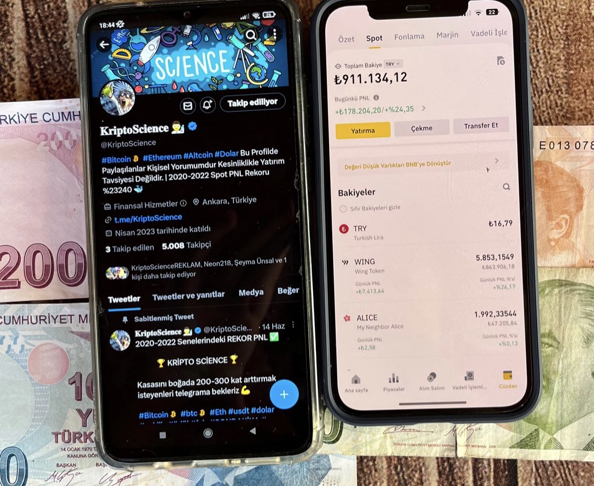 Millet bilgisayardan öğeyi incele yapıp 50₺ parasını 2.500.000₺ gösteriyor ✅

Biz telefondan bakiye gösteriyoruz inanmayanlar var onlara inat 😇

BEĞEN TAKİP ET 🏆

#Bitcoin  #btc  #Eth #usdt #dolar #çekiliş #ödül #benzin #ElonMusk #LUNC #çöktü #iphone  #airdrop