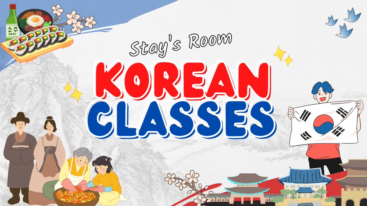 TheStayRoom's tweet photo. Looking for a place to learn the Korean language? 🔍

Look no further than STAY'S ROOM, our Discord server with over 1,4K members! 
🔗 https://t.co/DJMyByDSr4

We've just launched our Korean Classes! ✍️📖
Lesson 1: Reading &amp; Writing Hangul is available on our server now! 🇰🇷🤍 https://t.co/uT42kRweHA