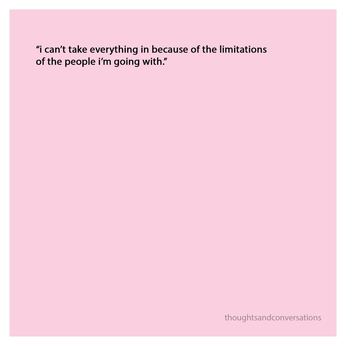 limitations #people #with
