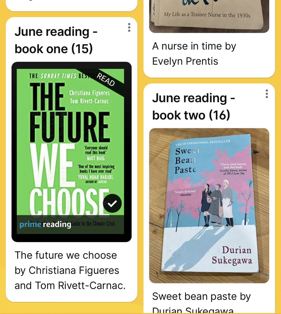 ColeFey's tweet photo. Not a huge amount read over June, but two books I enjoyed very much added to the list π ππ¬ #chapteraday https://t.co/2bO7y16six