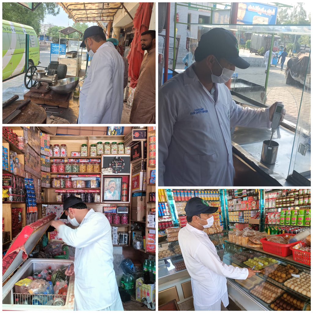 pfakhbofficial's tweet photo. DGPFA کی ہدایت پر
مٹھائی کی دکانوں اور پارکس کینٹین کی چیکنگ کی مہم  کامیابی سے جاری
صفائی کے ناقص نظام، کھلے کچرادان کے استعمال، ممنوعہ اجزاء کے استعمال،  کچن ایریا میں مکڑی کے جالوں کی موجودگی سمیت دیگر وجوہات پر بھاری جرمانے عائد
@PFA_ADGops
@Director_North
@PFAHQOfficial https://t.co/TDerm9dreD