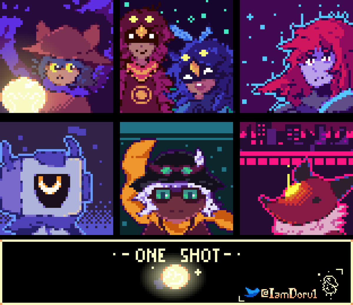  ONESHOT Epic素材 ビンテージ my-oneshot-themed-desktop-v0-