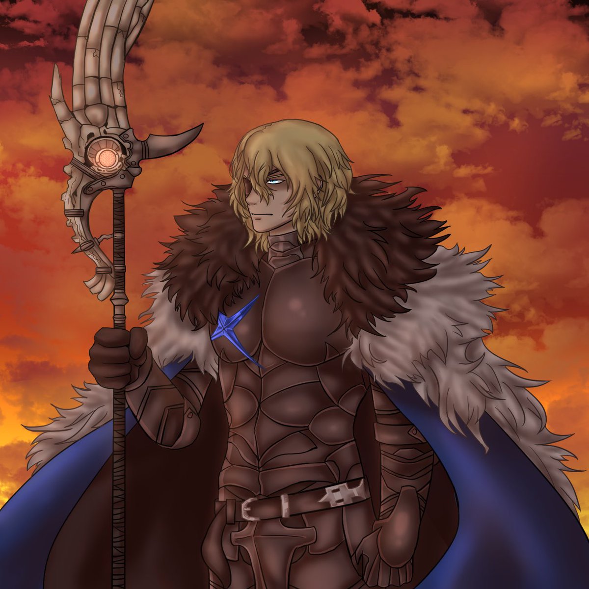Dimitri from Fire Emblem Three Houses. All hail the Holy Kingdom of Faerghus!
#fireemblemthreehouses #fireemblem #dimitrifireemblem #dimitrifireemblemthreehouses #dimitrifireemblemfanart #dimitrifireemblem3houses #dimitrifireemblemart