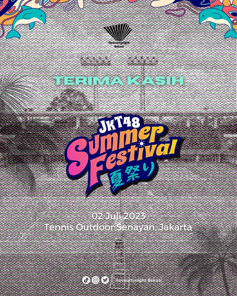 FJKT48_BEKASI's tweet photo. Terimakasih Summer Festival rasa campur aduk senang dan sedih nya untuk hari ini, terimakasih juga temen" @Fjkt48Tangsel @team48_krw @FJKT48Jaktim @nekat48semarang @GracyLuv_ID @GunnerFX_ https://t.co/XNGeRBZrj7
