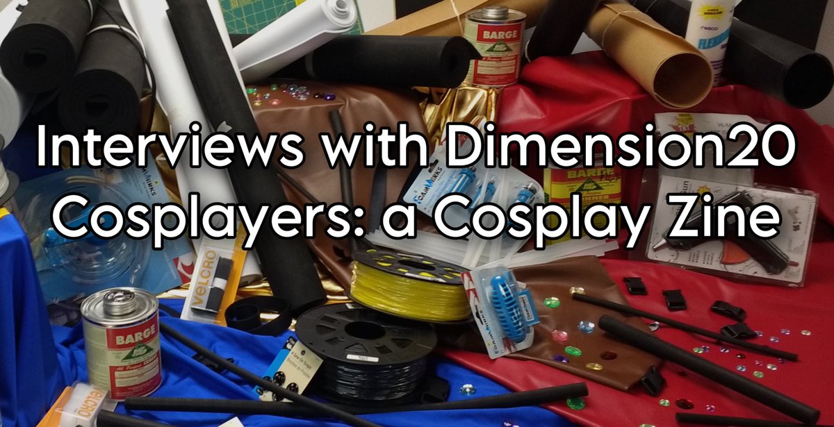 For the <a href="/d20zinejam/">D20 ZINE JAM ❤️✏️</a> this year I’m putting together another cosplay zine! This time focusing heavily on a more behind the scenes look at the d20 cosplay community! Looking for any cosplayers who want to share their work and experience no matter how long you’ve been cosplaying!