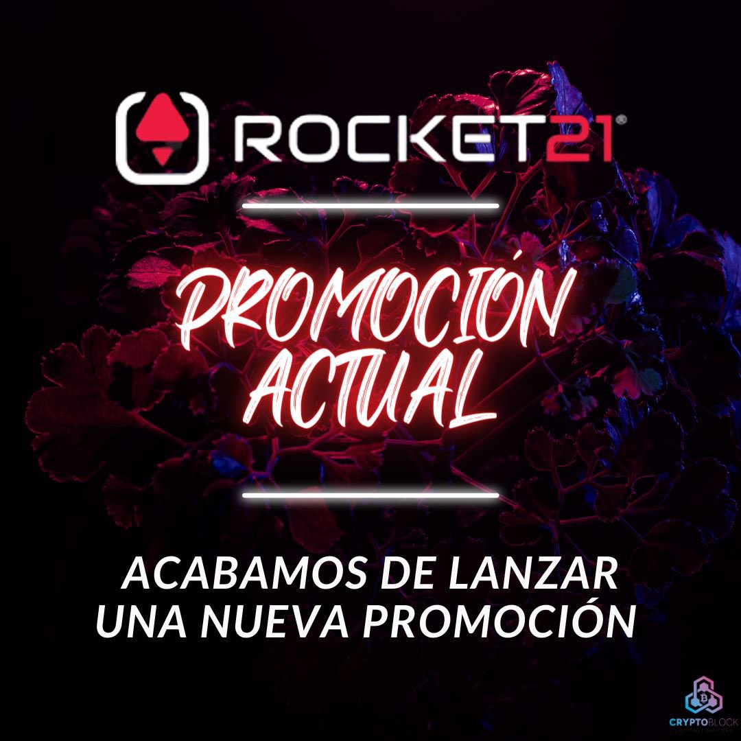 CryptoblockLF's tweet image. En honor al Día de la Independencia de América, Venezuela, Argentina y Colombia.
Términos: 15 % de descuento en todos los desafíos, 85 % de reparto de beneficios, 150 % de reembolso
F emocionantes desafíos con Rocket21.

#Rocket21 #Descuento #PROMOCION #cryptoblockoficial