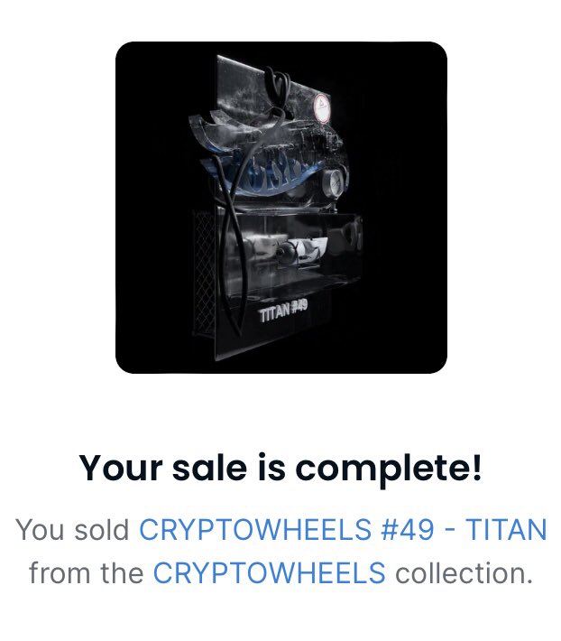 Congrats to <a href="/adotjdott/">AJ {FDF arc}</a> !! 

I know you will take good care of it!