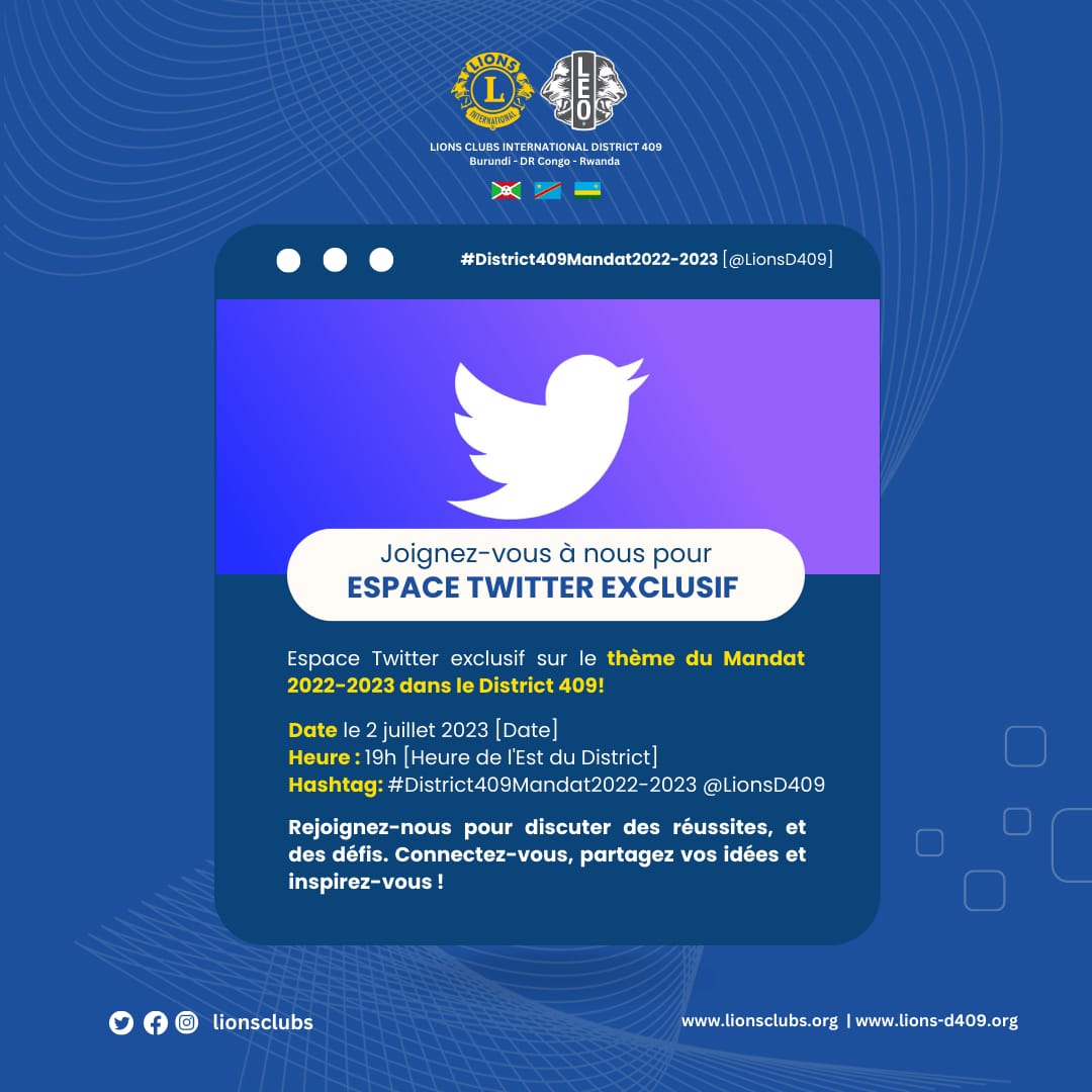 LIONS D409 (@lionsd409) on Twitter photo 