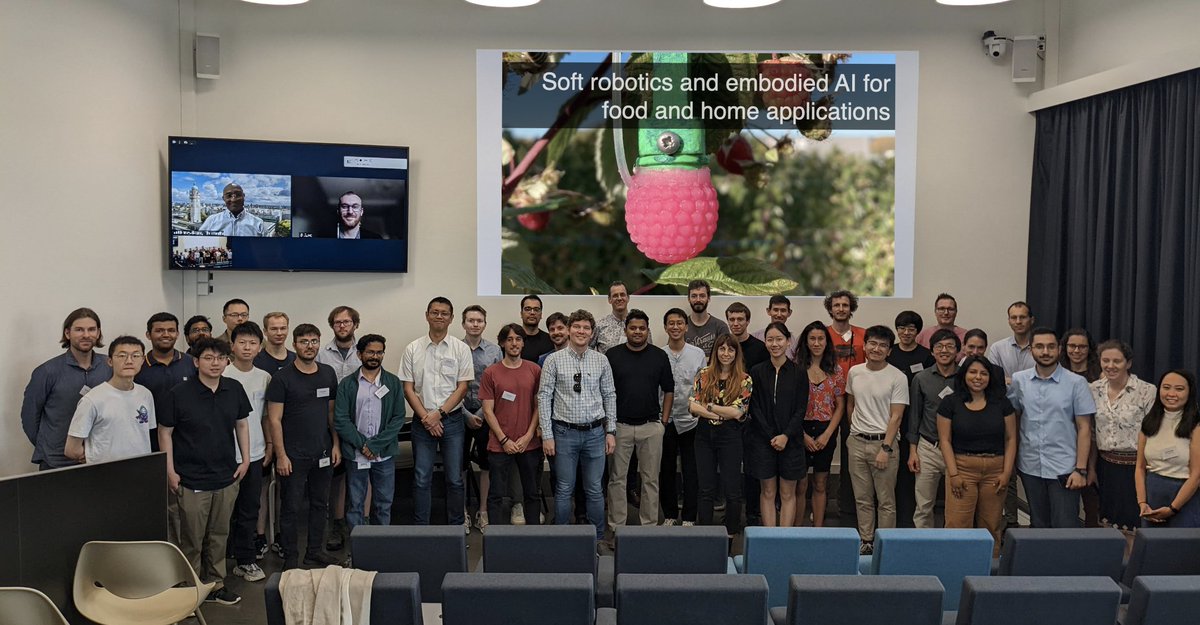 Many thanks to everyone who attended the workshop on soft robotics and embodied AI for food and home applications! 🍅🏠 We hope you enjoyed the time in Lausanne!