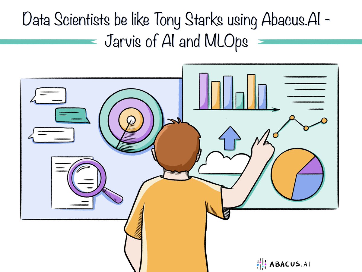 KirkDBorne's tweet photo. AI, not humans, will largely build Applied #AI Systems in the future.

#DataScientists will supervise and evaluate models built by #GenerativeAI models on #MLOps platforms.
*
@abacusai is leading the Human-AI Collaboration revolution: https://t.co/m6xtTyF83i
———
#ML #DeepLearning https://t.co/INAqwDLjjO