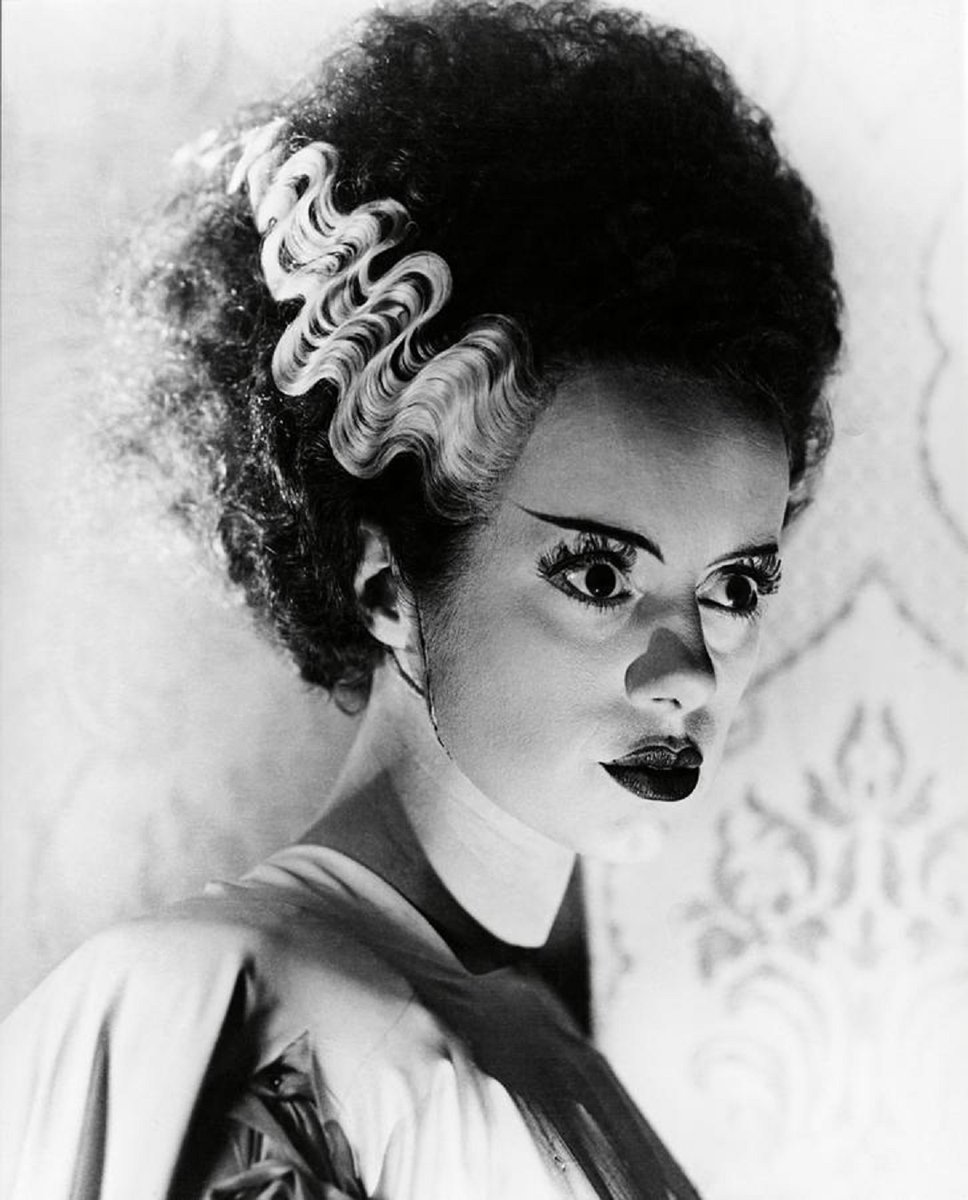 Elsa Lanchester in the Bride of Frankenstein 1935