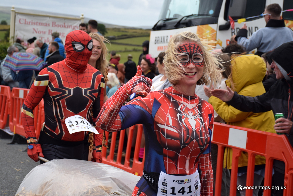Smiles all the way today at the 45th Oxenhope Straw race <a href="/StrawRaceFun/">Oxenhope Charity Straw Race</a>